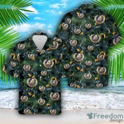 US Navy Seabees With Wreath Hawaiian Shirt Summer Beach Shirt