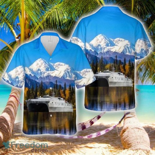 US Navy USNS Choctaw County (T-EPF-2) Hawaiian Shirt Hoilday Summer Shirt Hawaiian ShirtHawaiian Shirt Product Photo 1