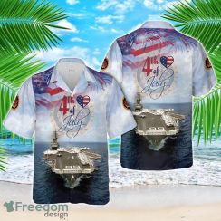 US Navy USS America (CVACV-66), 4th Of July Hawaiian Shirt Hoilday Summer Shirt Hawaiian ShirtHawaiian Shirt