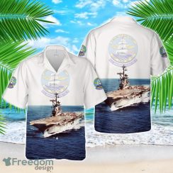 US Navy USS Bon Homme Richard (CVCVA-31) Hawaiian Shirt US Navy Aloha Shirt