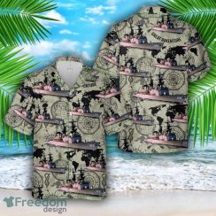 US Navy USS Caron DD-970 Hawaiian Shirt Hoilday Summer Shirt Hawaiian ShirtHawaiian Shirt