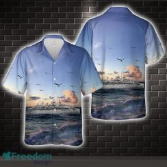 US Navy USS Fulton (AS-11) Hawaiian Shirt Unisex For Men Women