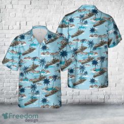 US Navy USS Massey (DD-778) Hawaiian Shirt Summer Beach Shirt