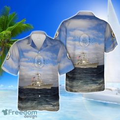 US Navy USS Mitscher (DDG-57) Arleigh Burke class Hawaiian Shirt Unisex For Men Women