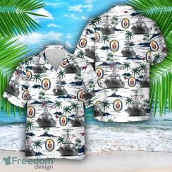 US Navy USS Ramage (DDG-61) Hawaiian Shirt Summer Beach Shirt