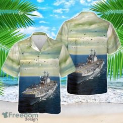 US Navy USS Saipan (LHA-2) Hawaiian Shirt Hoilday Summer Shirt Hawaiian ShirtHawaiian Shirt