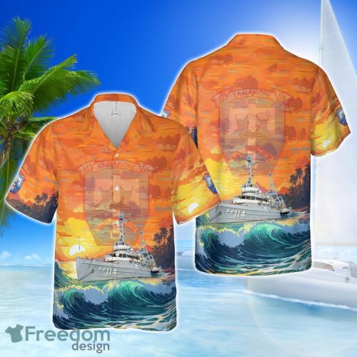 US Navy USS Tawakoni (ATF-114) Hawaiian Shirt Unisex For Men Women Product Photo 1