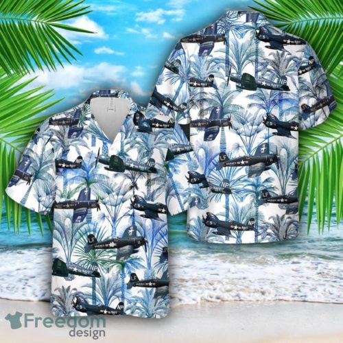 US Navy Vought F4U Corsair Hawaiian Shirt Hoilday Summer Shirt Hawaiian ShirtHawaiian Shirt Product Photo 1