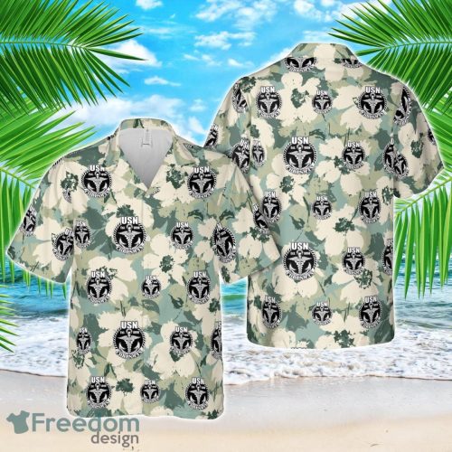 USN Corpsman Hawaiian Shirt 3D Printed Beach Lover Gift Product Photo 1