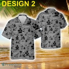 Valtra Tractor Classic New 3D Hawaiian Shirt Coconut Tree Pattern Gift For Fans - Car Style 2 Valtra Tractor Hawaiian Shirt Coconut Tree Pattern