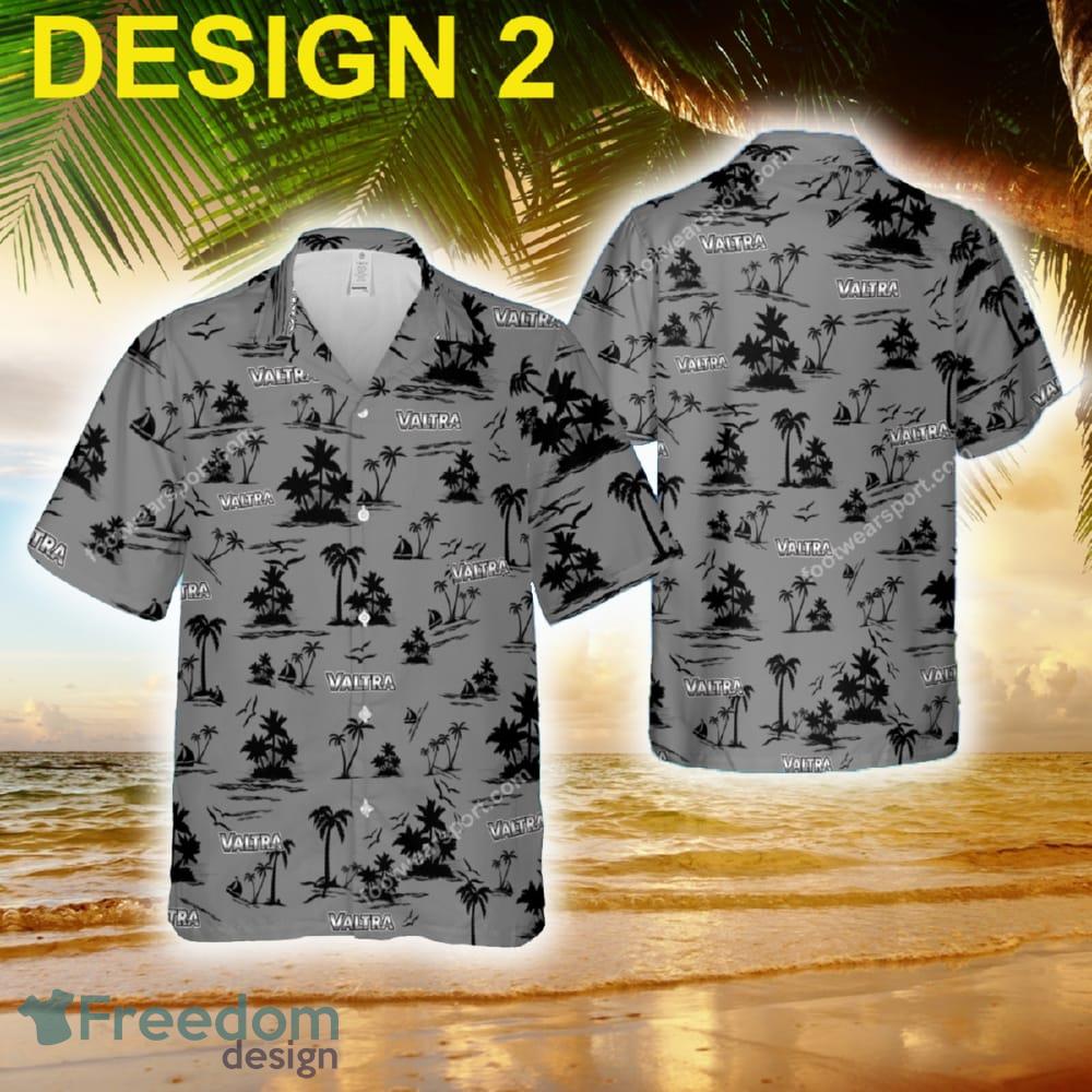 Valtra Tractor Classic New 3D Hawaiian Shirt Coconut Tree Pattern Gift For Fans image Valtra Tractor Classic New 3D Hawaiian Shirt Coconut Tree Pattern Gift For Fans - Car Style 2 Valtra Tractor Hawaiian Shirt Coconut Tree Pattern