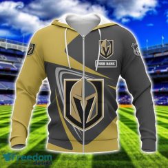 Vegas Golden Knights Team 3D T-Shirt Sweatshirt Hoodie Bomber Custom Name Sport Gift For Men And Women Product Photo 2