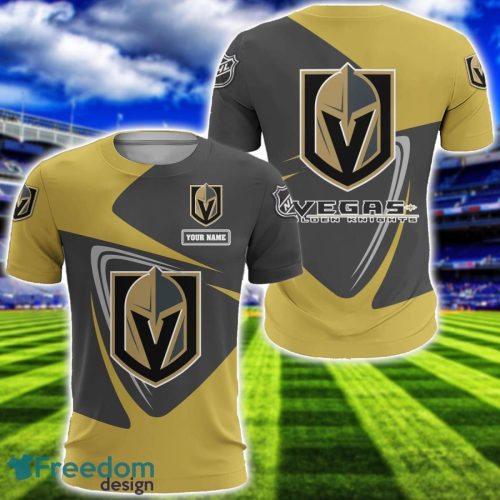 Vegas Golden Knights Team 3D T-Shirt Sweatshirt Hoodie Bomber Custom Name Sport Gift For Men And Women Product Photo 5