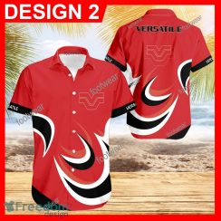 Versatile Tractor Hawaiian Shirt Logo Brand Design For Men Gifts Summer Holiday - Versatile Tractor Hawaiian Shirt Vintage Pattern Style 2