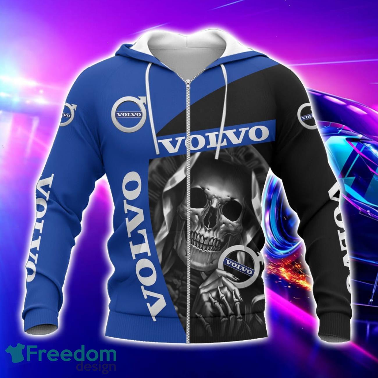 Volvo All Over Printed T-Shirt Sweatshirt Hoodie Bomber Jacket For Car Lover Volvo All Over Printed T-Shirt Sweatshirt Hoodie Bomber Jacket For Car Lover Product Photo 2