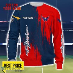 Washington Capitals 3D All Printed T-Shirt Sweathirt Hoodie Bomber Jacket Personalized Name For Fans Product Photo 3