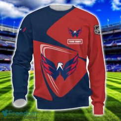 Washington Capitals Team 3D T-Shirt Sweatshirt Hoodie Bomber Custom Name Sport Gift For Men And Women Product Photo 3