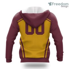 Washington Commanders Curve Style Sport NFL Hoodie 3D All Over Print Keep Warm For Men And Women Product Photo 2