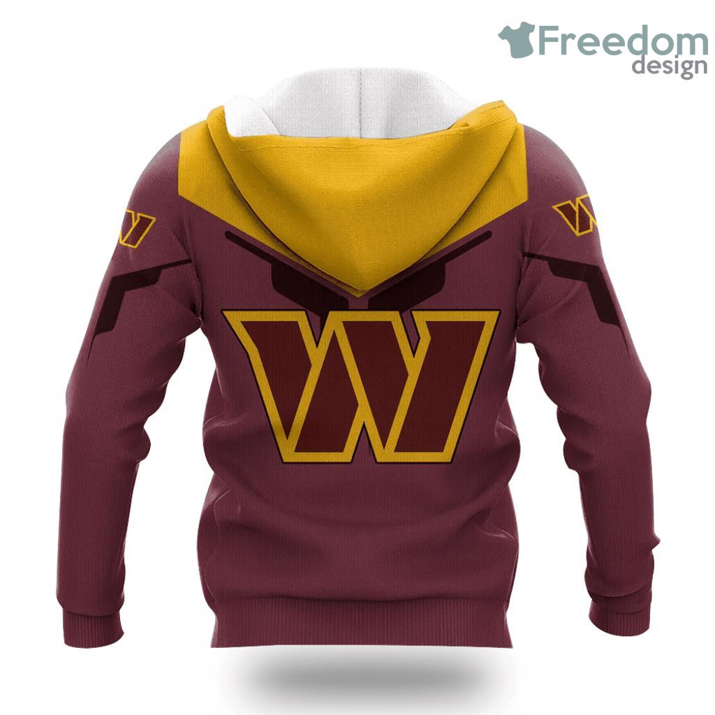 Washington Commanders Drinking Style NFL Hoodie 3D All Over Print Keep Warm For Men And Women image Washington Commanders Drinking Style NFL Hoodie 3D All Over Print Keep Warm For Men And Women Product Photo 2