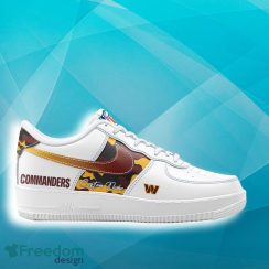 Washington Commanders NFL Air Force 1 Sneakers For Fans Gift AF1 Shoes Custom Name - Washington Commanders NFL Air Force 1 Sneakers_2