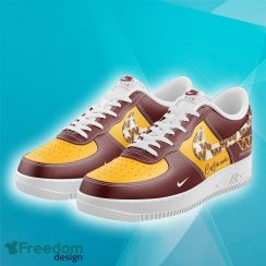 Washington Commanders NFL Custom Name Air Force 1 Sneakers For Fans Gift AF1 Shoes - Washington Commanders NFL Personalized Air Force 1 Sneakers_2