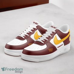 Washington Commanders NFL Custom Number And Name Air Force Shoes Sneakers For Fans Product Photo 2