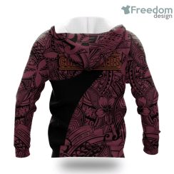 Washington Commanders Polynesian NFL Hoodie 3D All Over Print Keep Warm For Men And Women Product Photo 2
