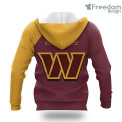 Washington Commanders Vintage For NFL Hoodie 3D All Over Print Keep Warm For Men And Women Product Photo 2