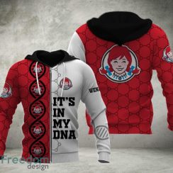 Wendy's Cozy 3D Hoodie Zip Hoodie TShirt Brand For Men Women - Wendy's Brand 3D Hoodie Zip Hoodie_2
