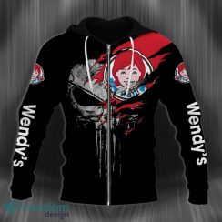 Wendy's Outfit 3D Hoodie Zip Hoodie TShirt Brand For Men Women - Wendy's Brand 3D Hoodie Zip Hoodie_2