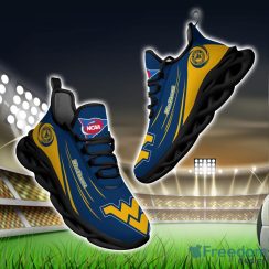 West Virginia Mountaineers Max Soul Shoes NCAA Men And Women Running Sneakers Product Photo 3