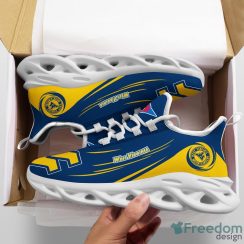 West Virginia Mountaineers Max Soul Shoes NCAA Men And Women Running Sneakers