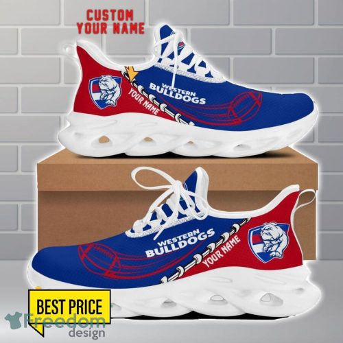 Western Bulldogs Max Soul Shoes Custom Name Scarpe Sportive For Fans Running Product Photo 2