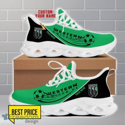 Western United FC Max Soul Shoes Custom Name Scarpe Sportive For Fans Running Product Photo 2