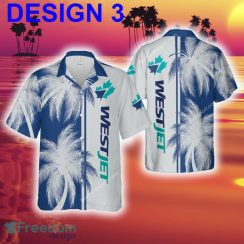 Westjet Souvenir Vintage New Beach Hawaiian Shirt Coconut Tree Pattern Gift For Fans - Brand Style 3 Westjet Souvenir Hawaiian Shirt Coconut Tree Pattern