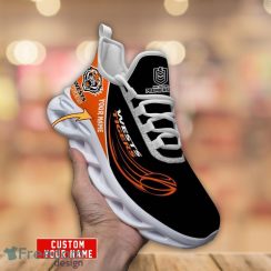 Wests Tigers Max Soul Shoes Custom Name Scarpe Sportive For Fans Running Product Photo 1