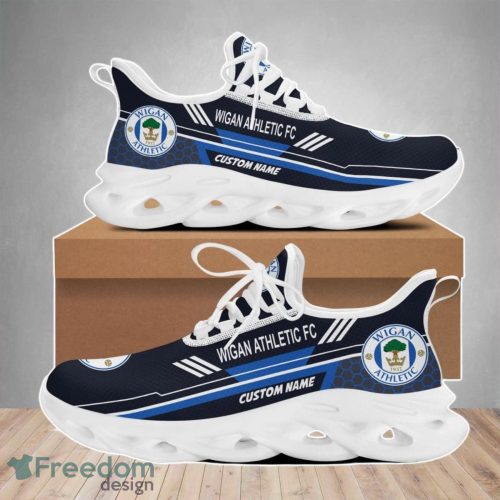 Wigan Athletic Custom Name Maxsoul Shoes Gift Sneakers For Fans Product Photo 2