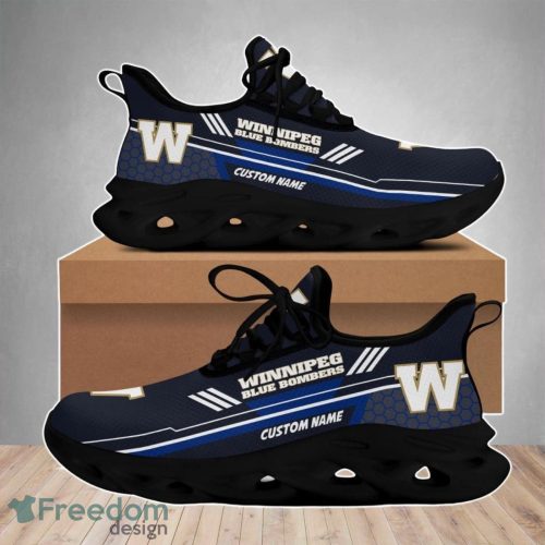 Winnipeg Blue Bombers Custom Name Maxsoul Shoes Gift Sneakers For Fans Product Photo 1