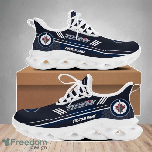 Winnipeg Jets Custom Name Maxsoul Shoes Gift Sneakers For Fans Product Photo 2