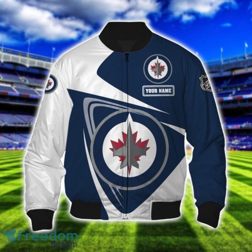 Winnipeg Jets Team 3D T-Shirt Sweatshirt Hoodie Bomber Custom Name Sport Gift For Men And Women Product Photo 4