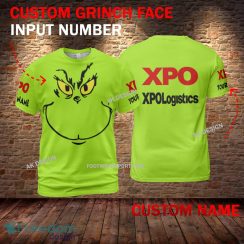 Xpo Grinch Face 3D Hoodie, Sweater Green Brand Full Print Custom Number And Name image Xpo Grinch Face 3D Hoodie, Sweater Green Brand Full Print Custom Number And Name - Brand xpo Grinch Face 3D T-Shirt