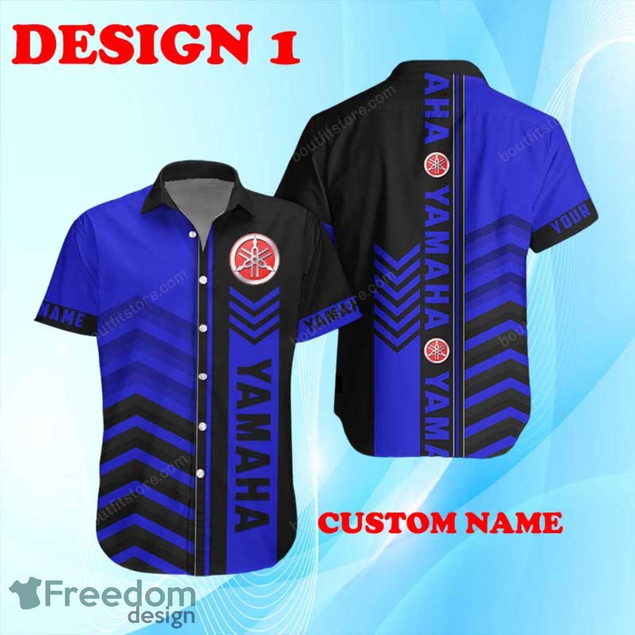 Yamaha Hawaiian Shirt New Design Custom Name For Men Women Beach Shirts image Yamaha Hawaiian Shirt New Design Custom Name For Men Women Beach Shirts Product Photo 1