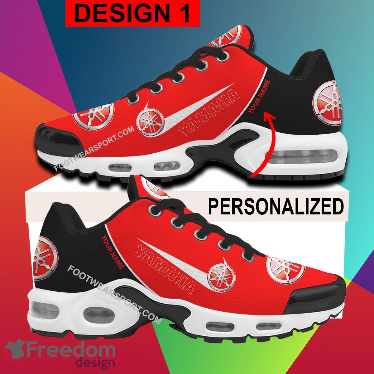 Yamaha Motorcycle Air Cushion Sport Sneaker New Design Personalized Gift TN Shoes Fans image Yamaha Motorcycle Air Cushion Sport Sneaker New Design Personalized Gift TN Shoes Fans - Style 1 Yamaha Motorcycle Air Cushion Sport Shoes Personalized