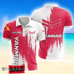 Yanmar 3D Polo Shirt Golf Car Custom Name For Men Women Fans Gift