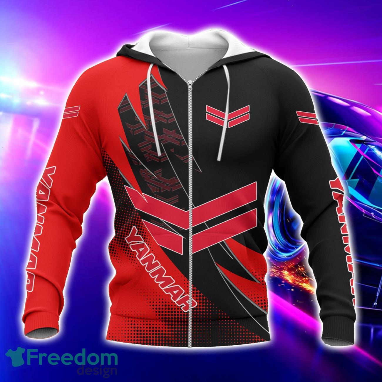 Yanmar 3D Printed T-Shirt Sweatshirt Hoodie Bomber Jacket For Fans Yanmar 3D Printed T-Shirt Sweatshirt Hoodie Bomber Jacket For Fans Product Photo 3