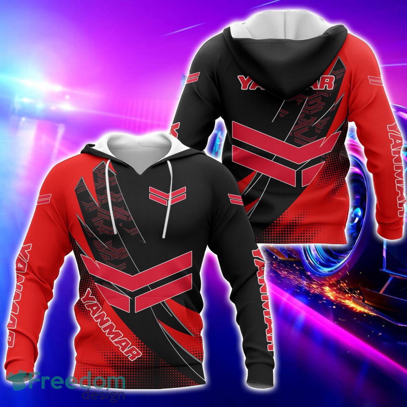 Yanmar 3D Printed T Shirt Sweatshirt Hoodie Bomber Jacket For Fans image Yanmar 3D Printed T-Shirt Sweatshirt Hoodie Bomber Jacket For Fans Product Photo 1