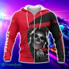 Yanmar All Over Printed Skull T-Shirt Sweatshirt Hoodie Bomber Jacket For Car Lover Product Photo 2