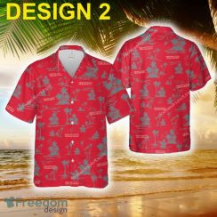 Yanmar Tractor Surf Logo Beach Hawaiian Shirt Coconut Tree Pattern Men And Women Gift - Car Style 2 Yanmar Tractor Hawaiian Shirt Coconut Tree Pattern
