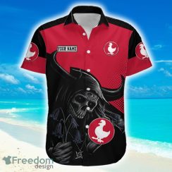 Zaxby’s Pocket Hawaiian Shirt Skull Brand For Men Women Beach Custom Name