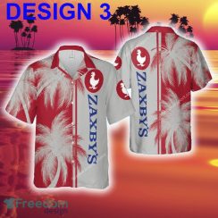 ZAXBY'S Vacation Hawaiian Shirt Coconut Tree Pattern For Summer - Brand Style 3 ZAXBY'S Hawaiian Shirt Coconut Tree Pattern